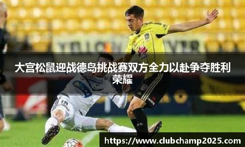 大宫松鼠迎战德岛挑战赛双方全力以赴争夺胜利荣耀